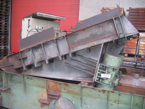 Couloir vibreur 2590 x 670mm, VIBRATECHNIK